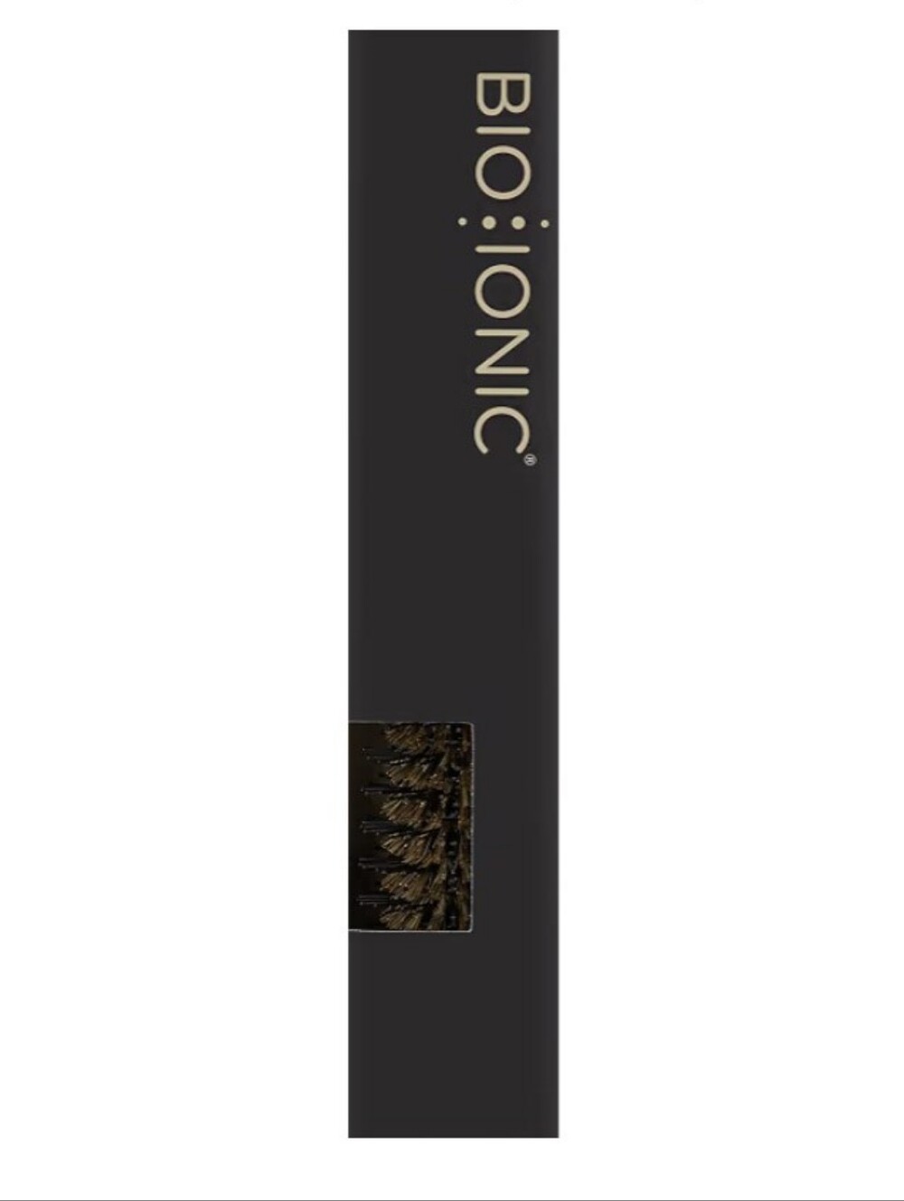 New Bio Ionic Boar Shine Angled Anti-Frizz Medium Round Barrel Brush - Picture 4 of 8
